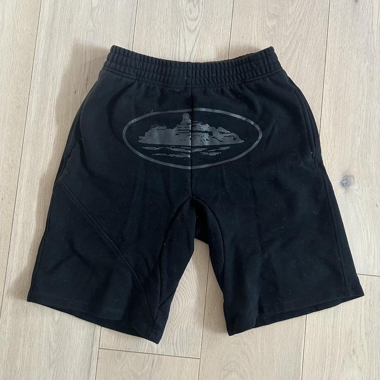 Corteiz Black Alcatraz Shorts SIZE M - Depop