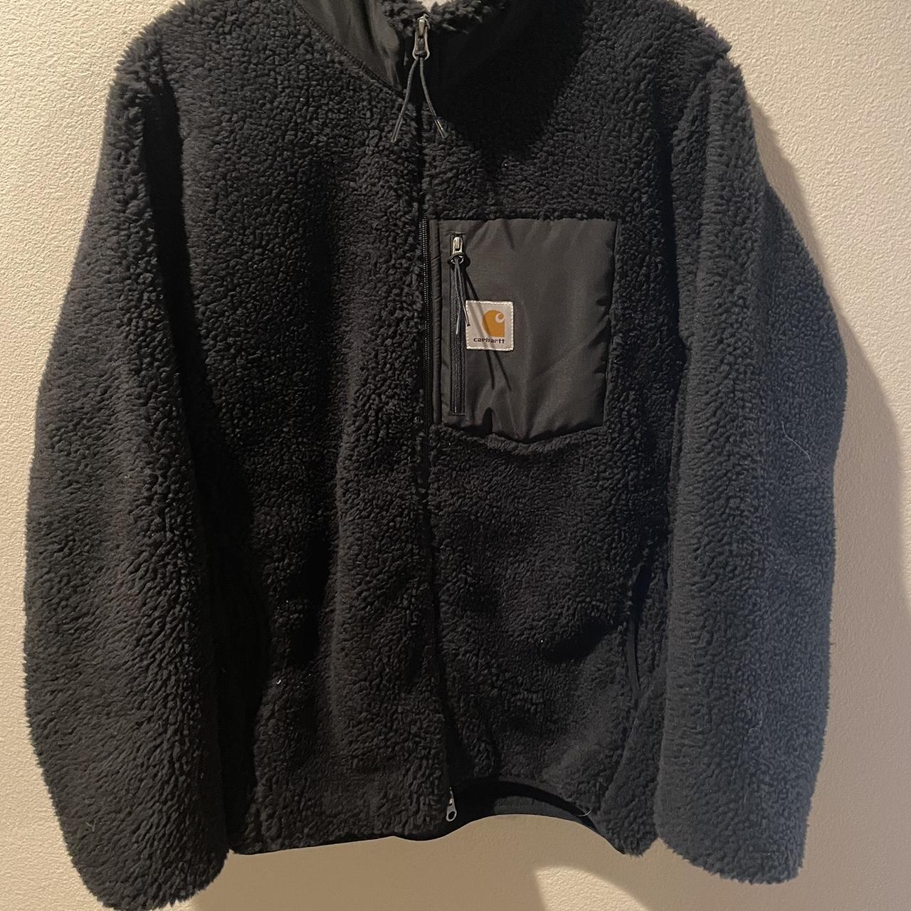 Carhartt Fleece Wip Black (Large) Brand New!!! Let... - Depop