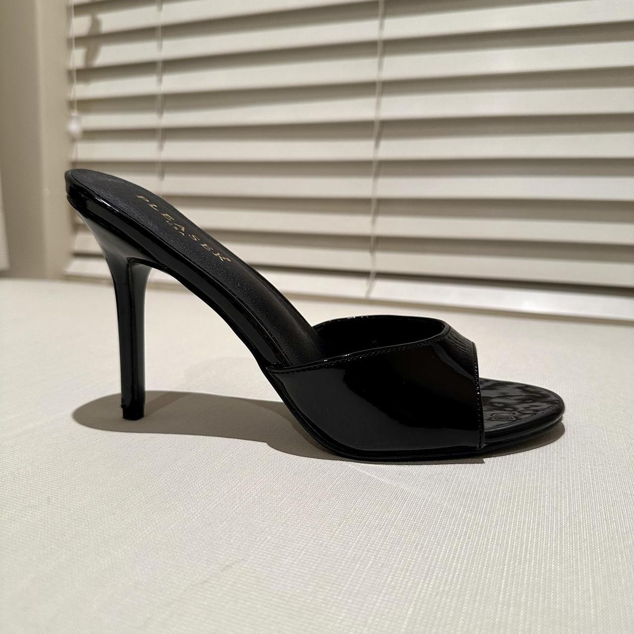 Pleaser mules on sale