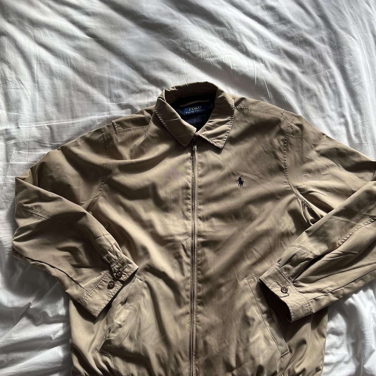 Polo jacket tan online