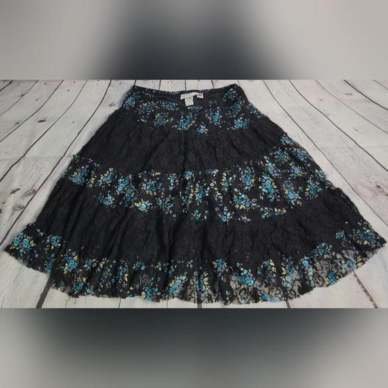 Source Unknown Women's Midi Skirt - Black - L – J… - image 1