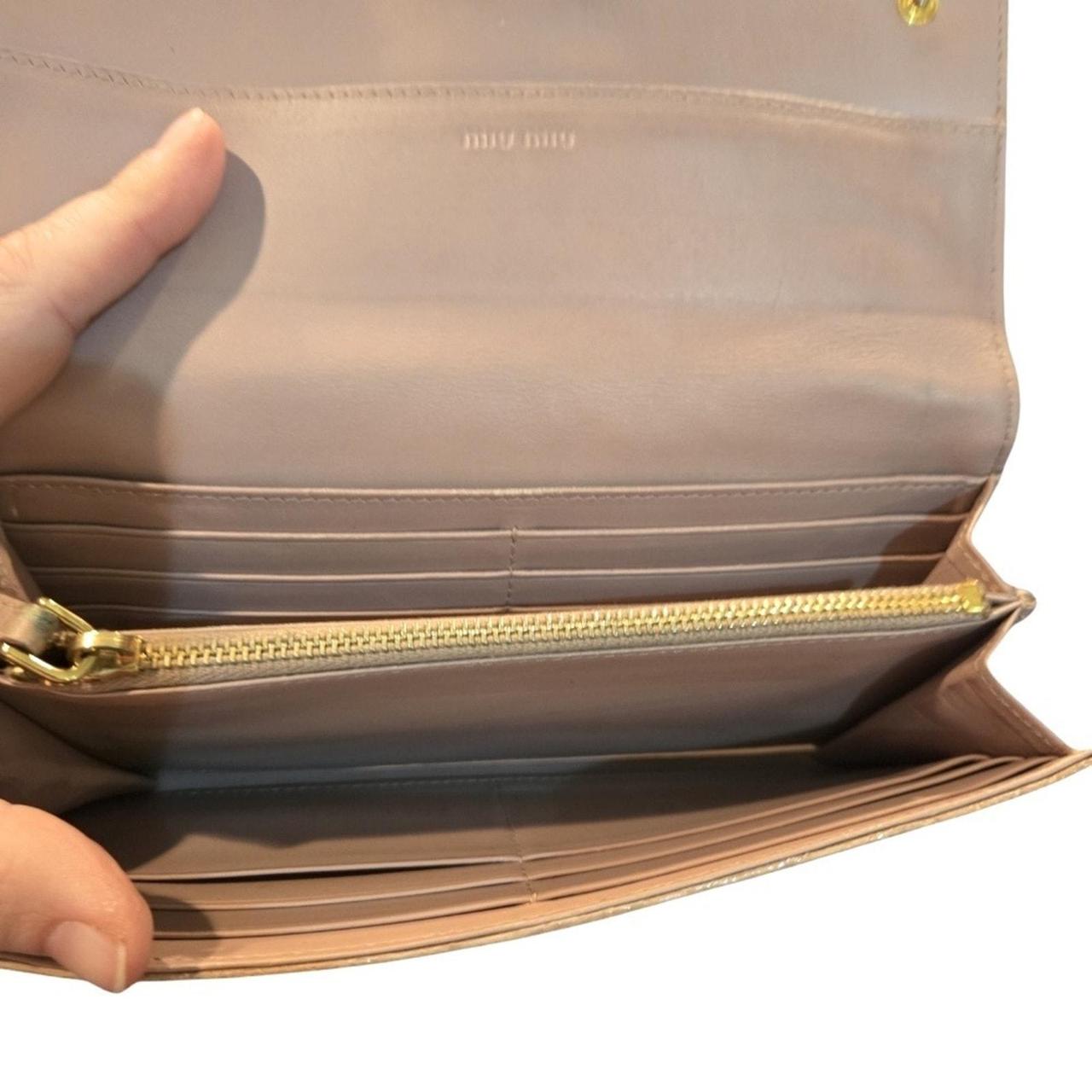 Miu Miu Women's Wallet - Pink – This authentic MI… - image 3