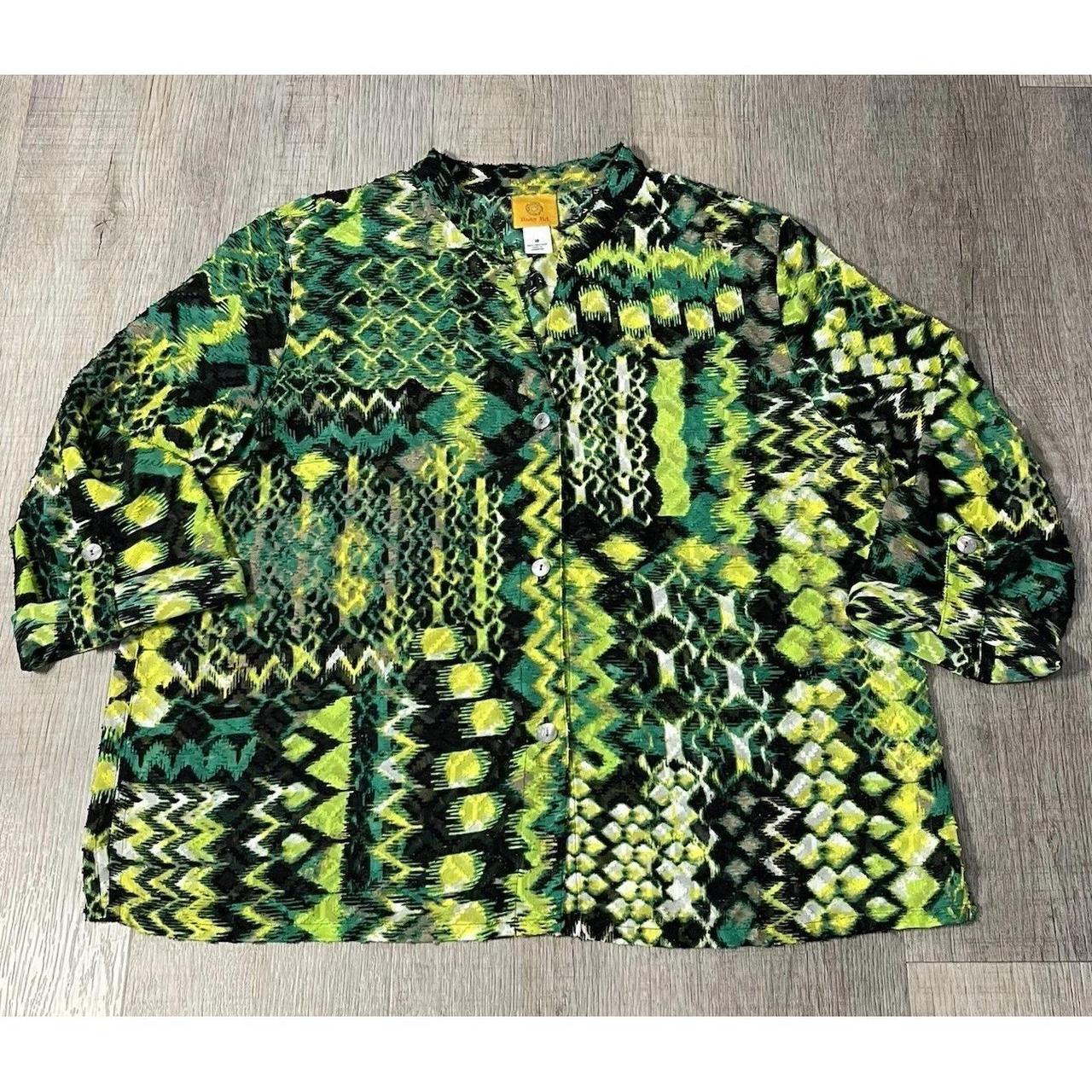 Ruby Rd. Women's Plus size Jacket - Green - 18 – … - image 4