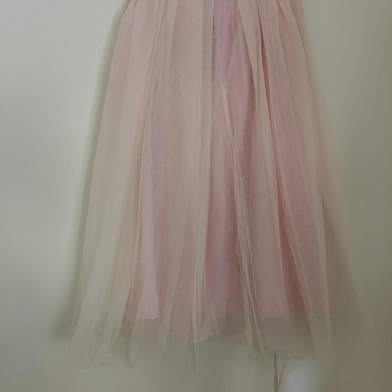 J.Crew Tulle blush pink maxi tulle skirt Skirt is. Depop