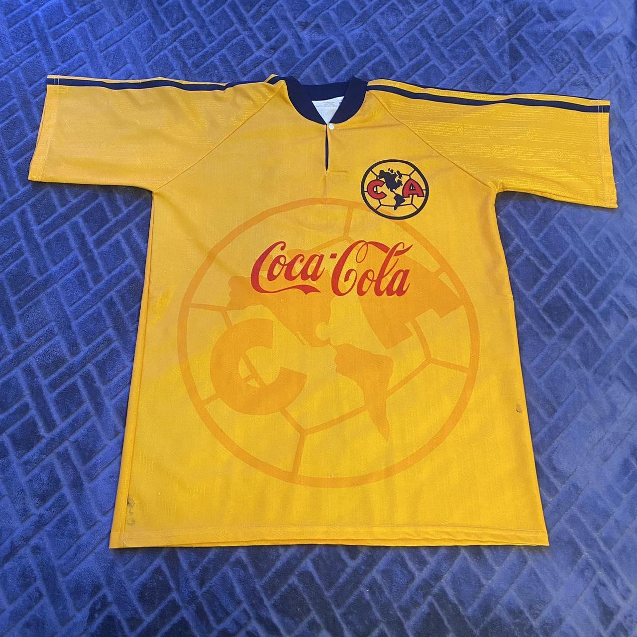 Vintage RARE 2009 Club America Home Kit Soccer Jersey - Depop