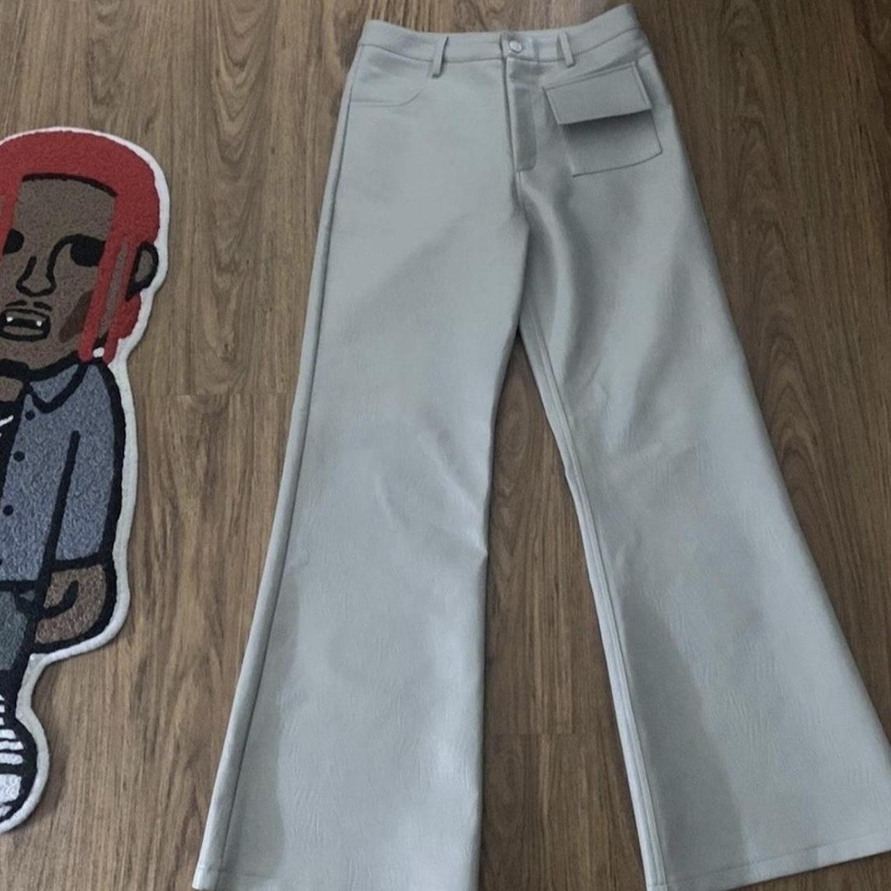 Ranger Cartel Flared Leather Pants Perfect for | Depop