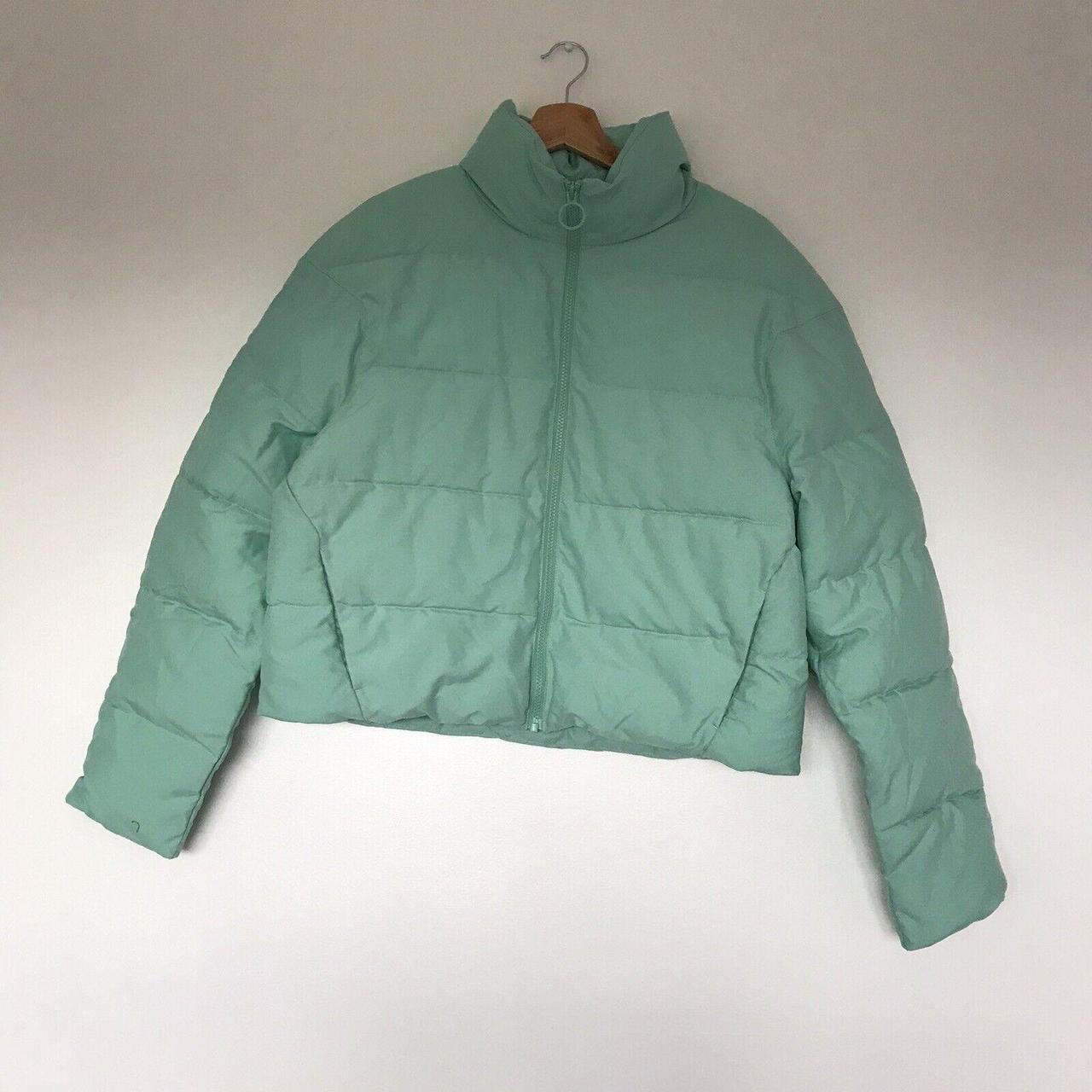 NWOT GYMSHARK B1A30 Mint Green outlet Puffer Jacket - Women’s M