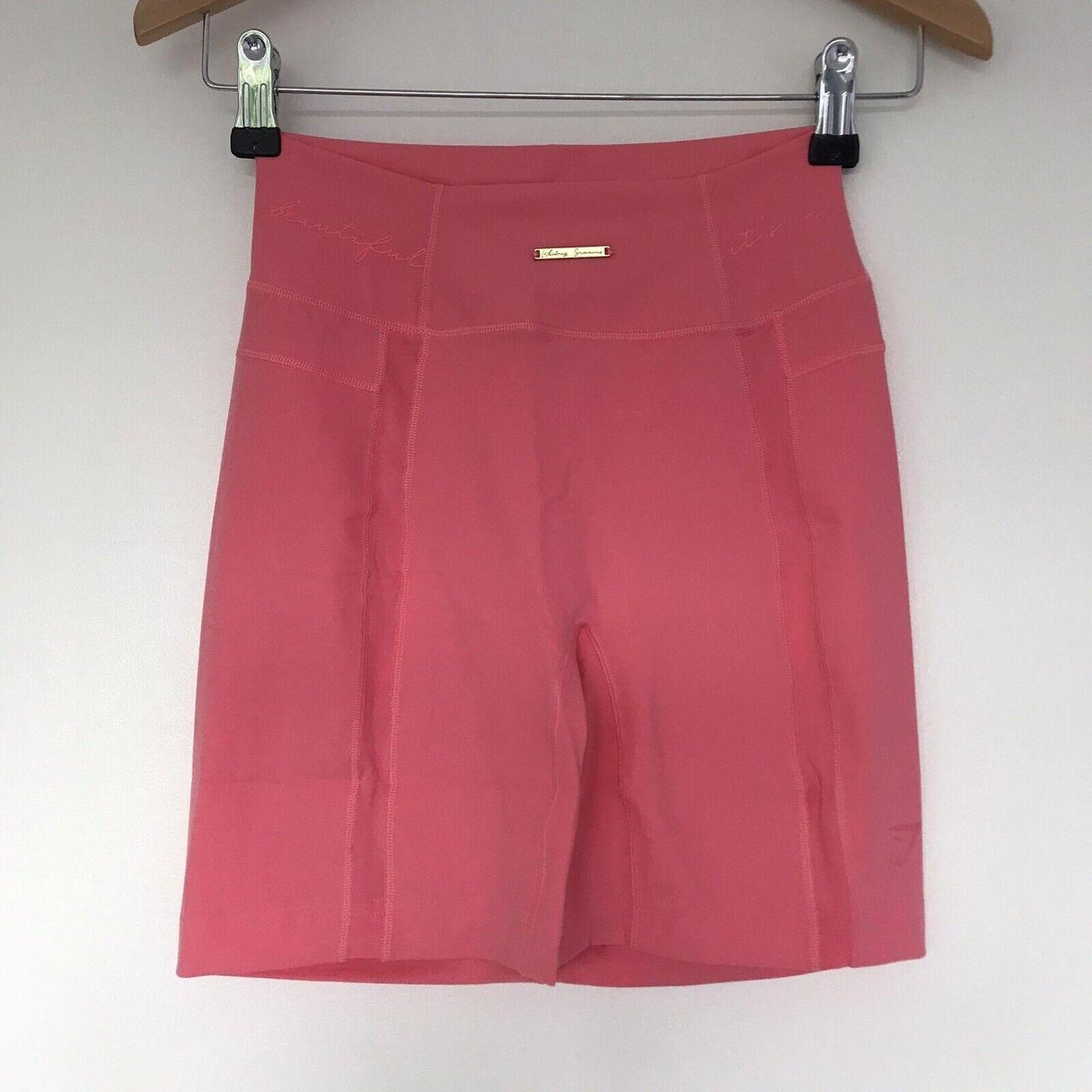 Gymshark Womens Pink Whitney Simmons Mesh Shorts - Depop
