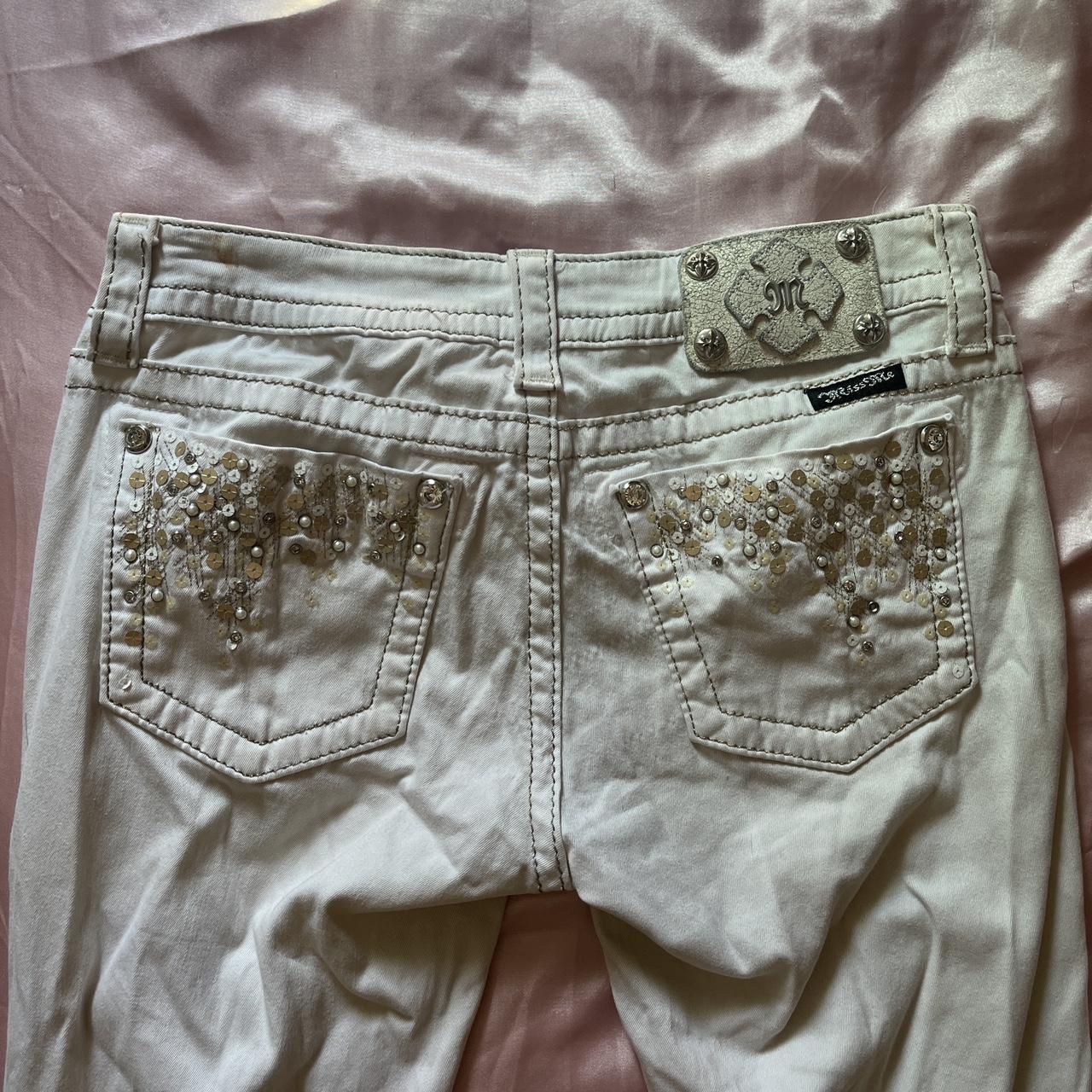 White miss fashion me jeans