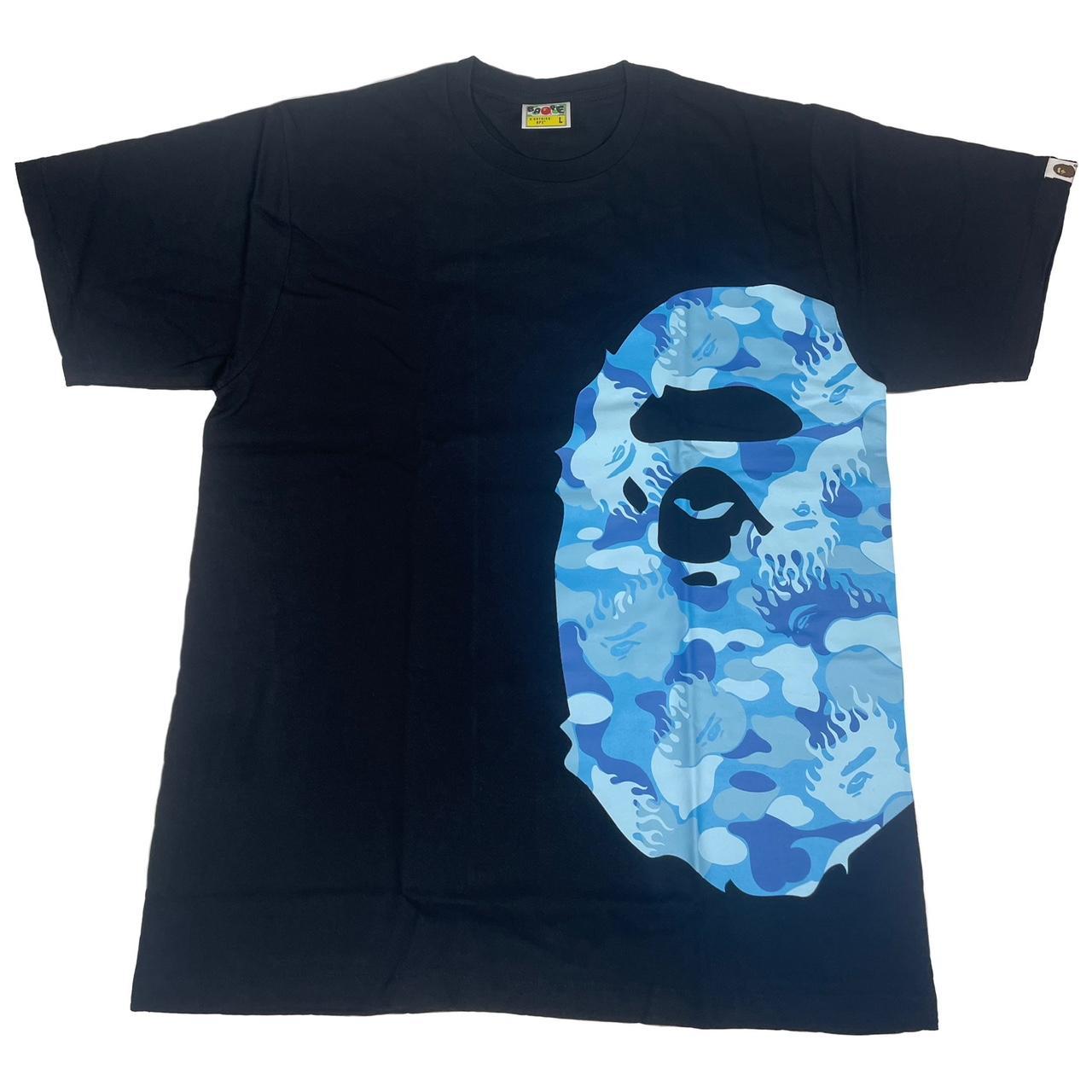 bape fire camo tee