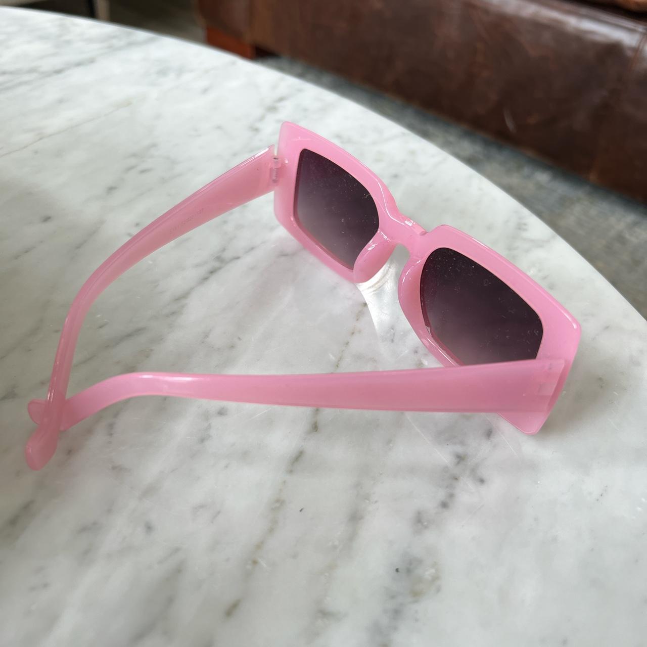 Women's Pink Sunglasses | Depop