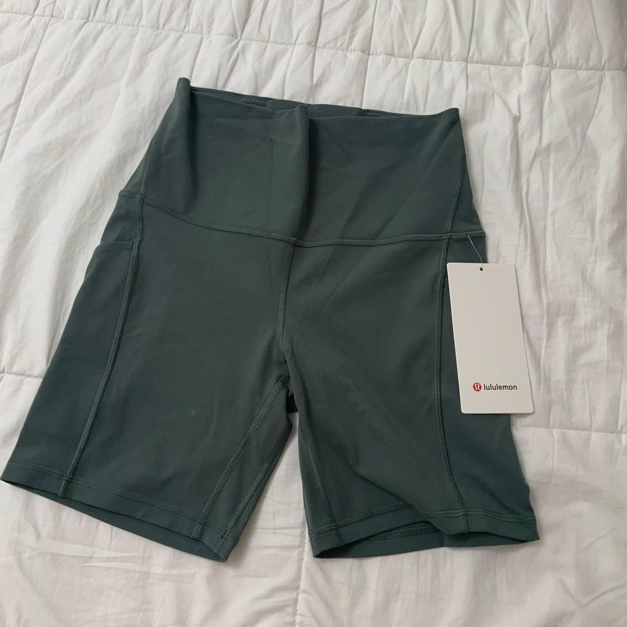 lululemon - Lululemon Align 6” Olive Green Shorts on Designer Wardrobe
