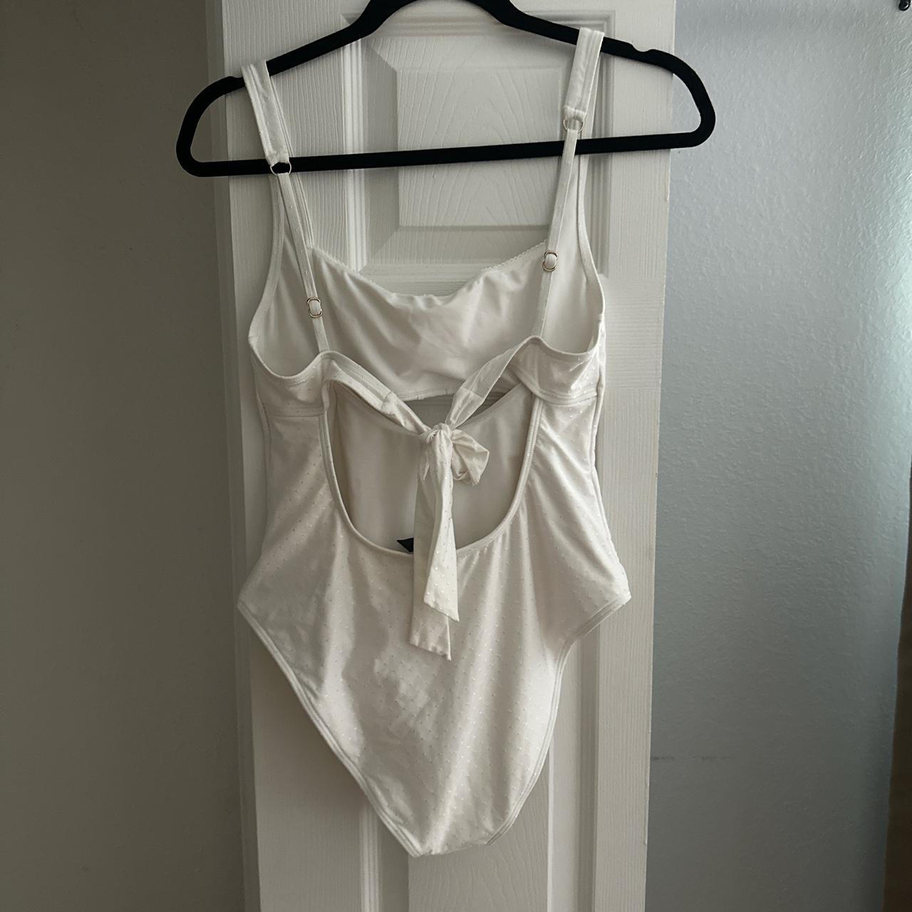 MinkPink Women's White Swimsuit-one-piece (2)