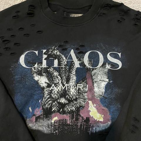 Amiri best sale chaos crewneck