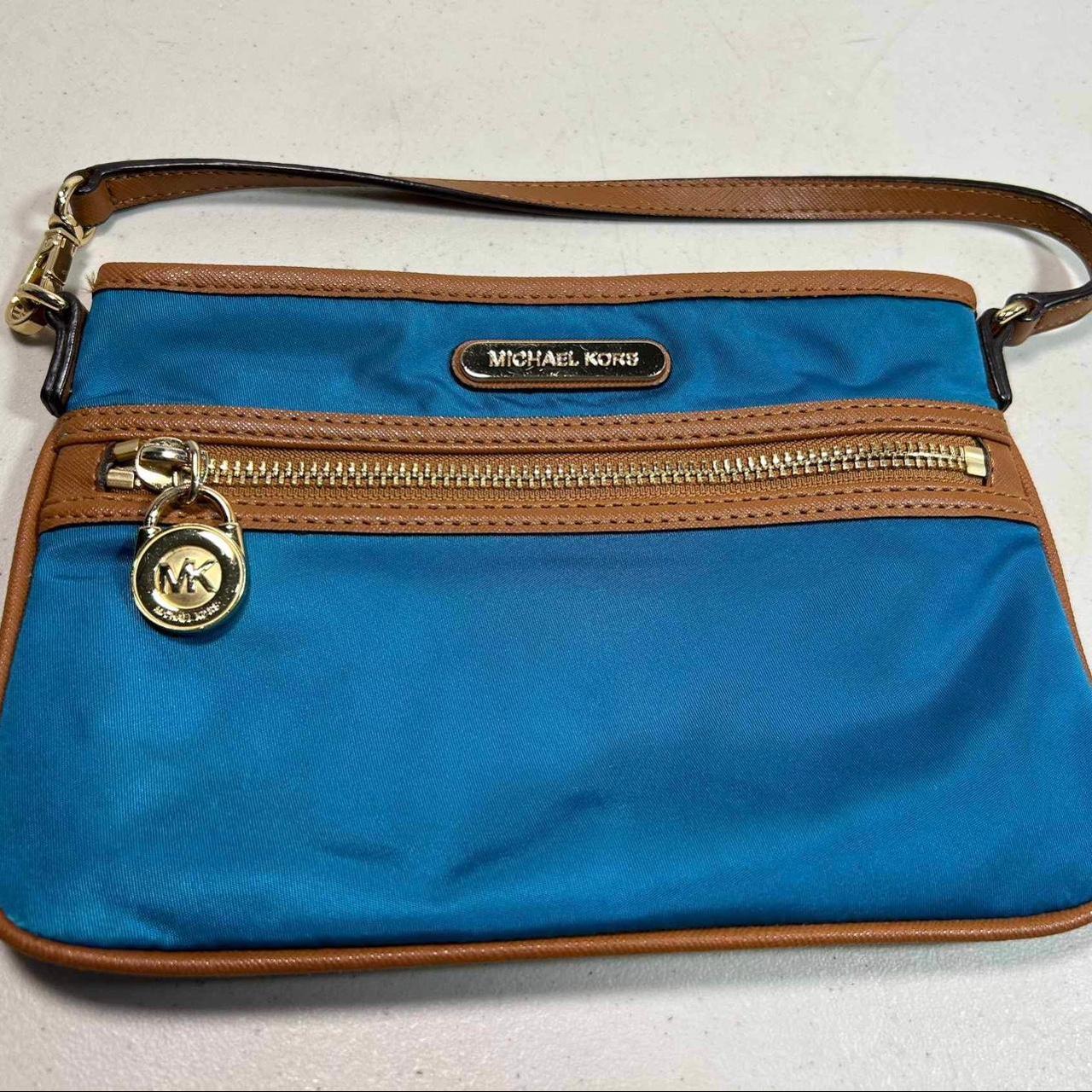 Michael kors teal discount wallet