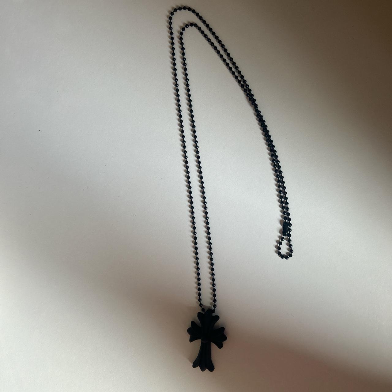 Chrome hearts silicone necklace #chrome... - Depop