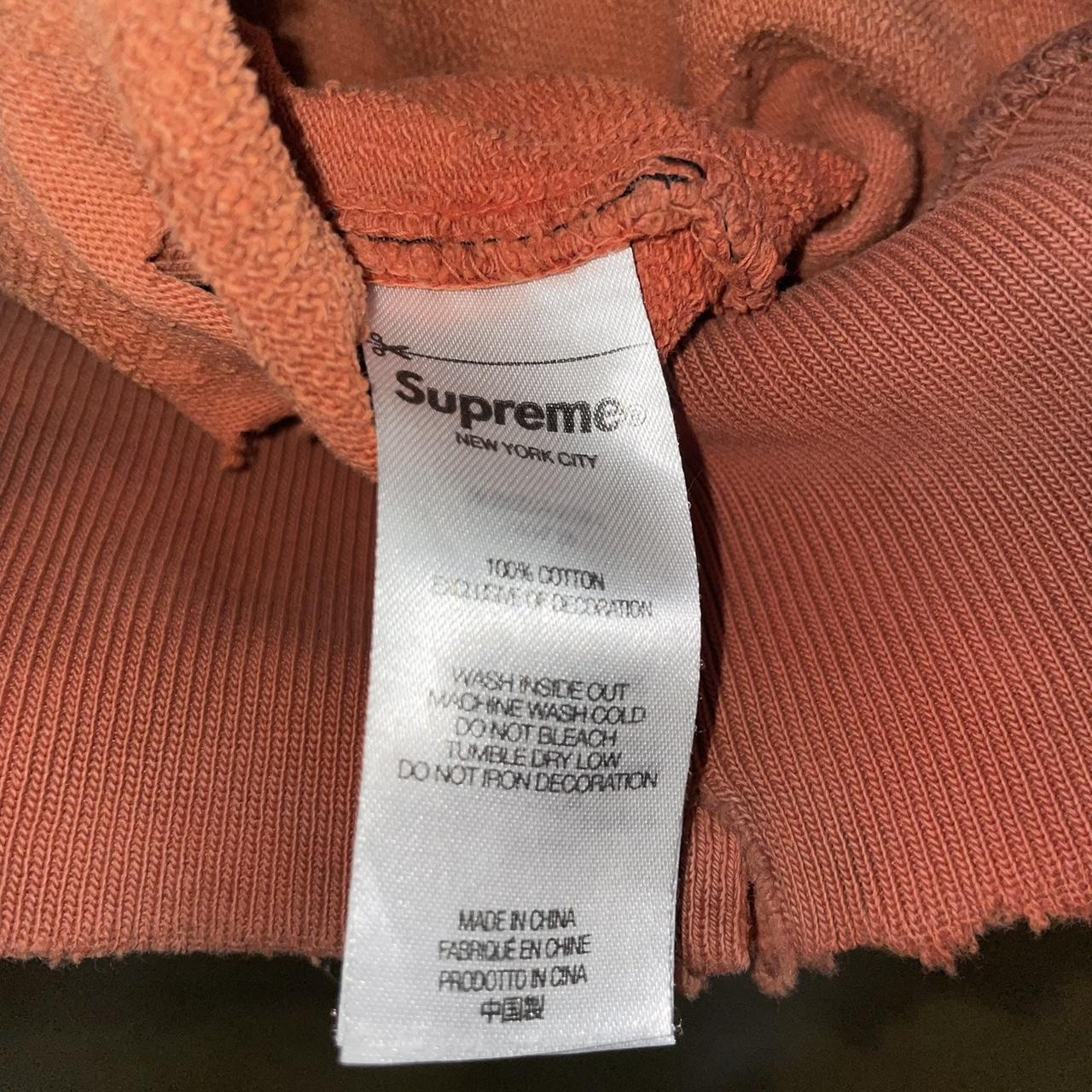 supreme wash tag made in china
