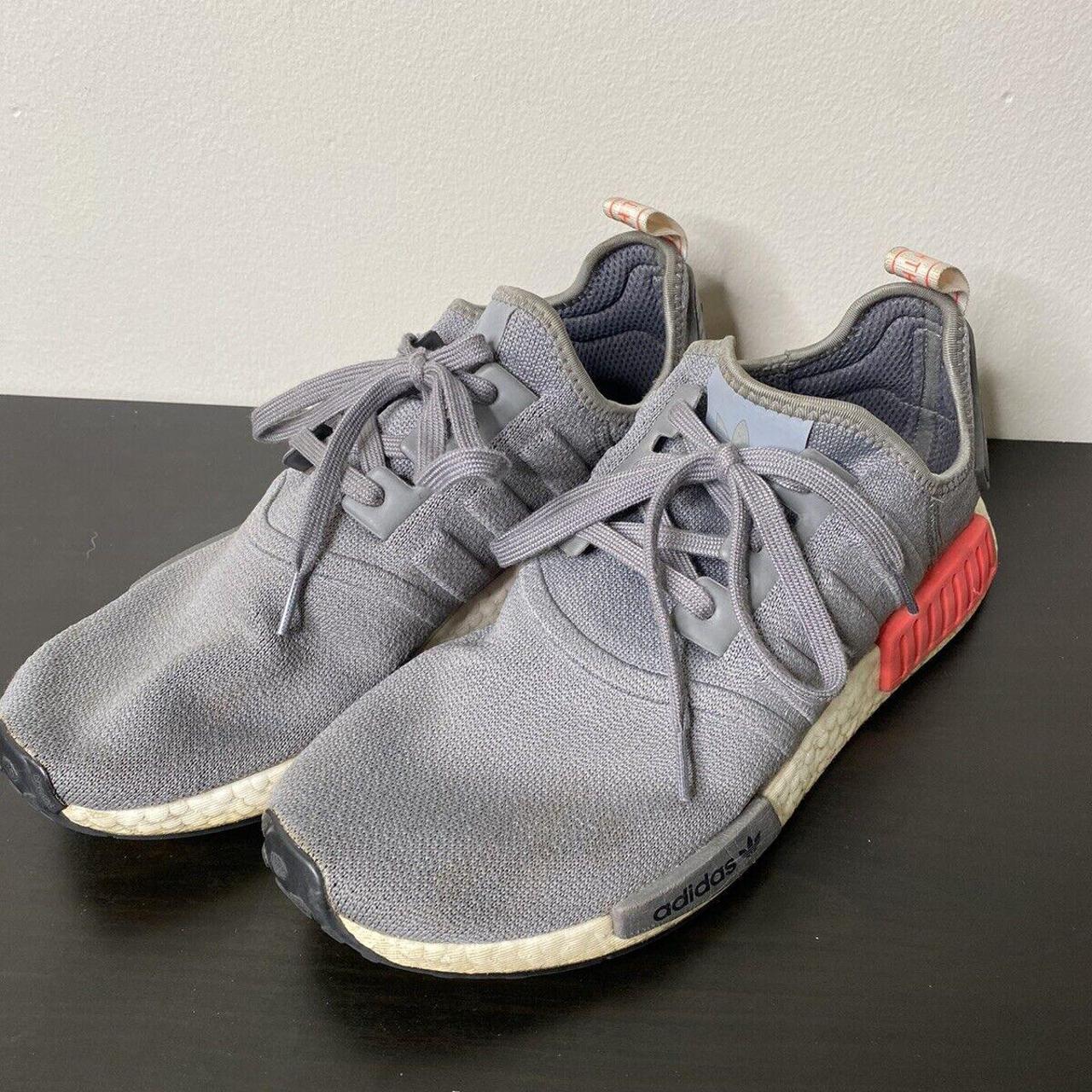 Adidas nmd r1 mens gray fashion