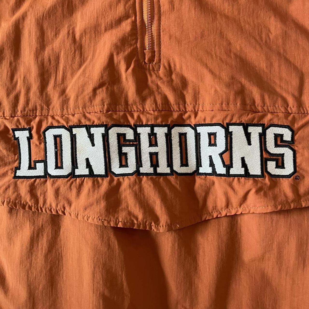 Starter Texas Longhorns Puffer Jacket Used but in... Depop