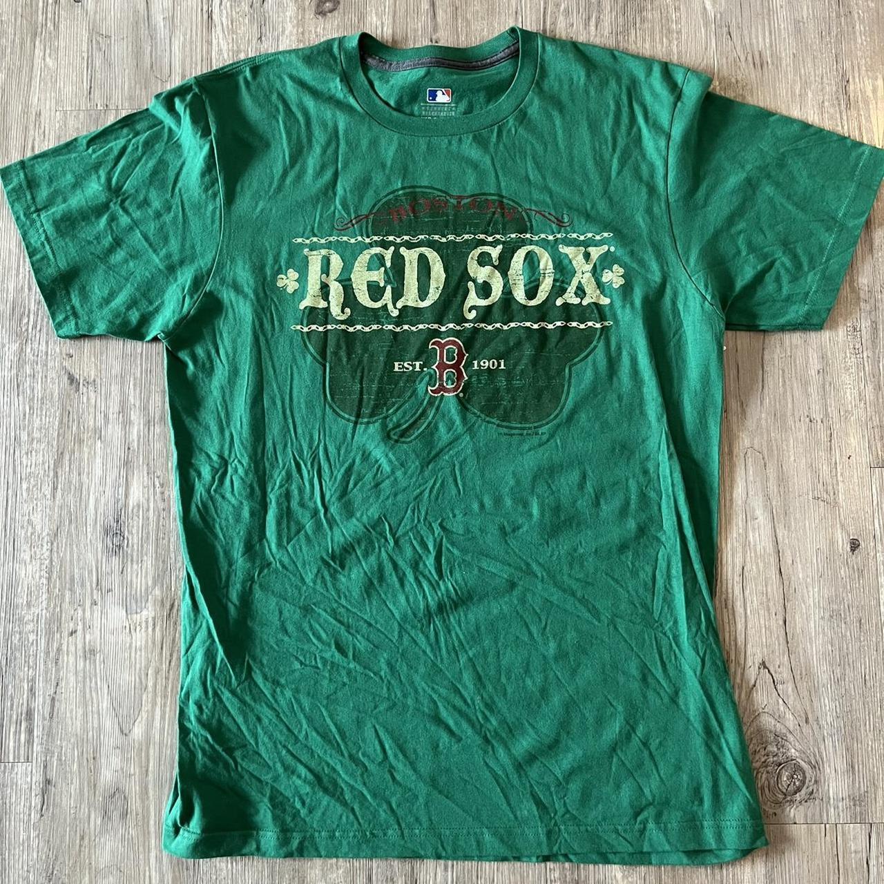 red sox green shirt