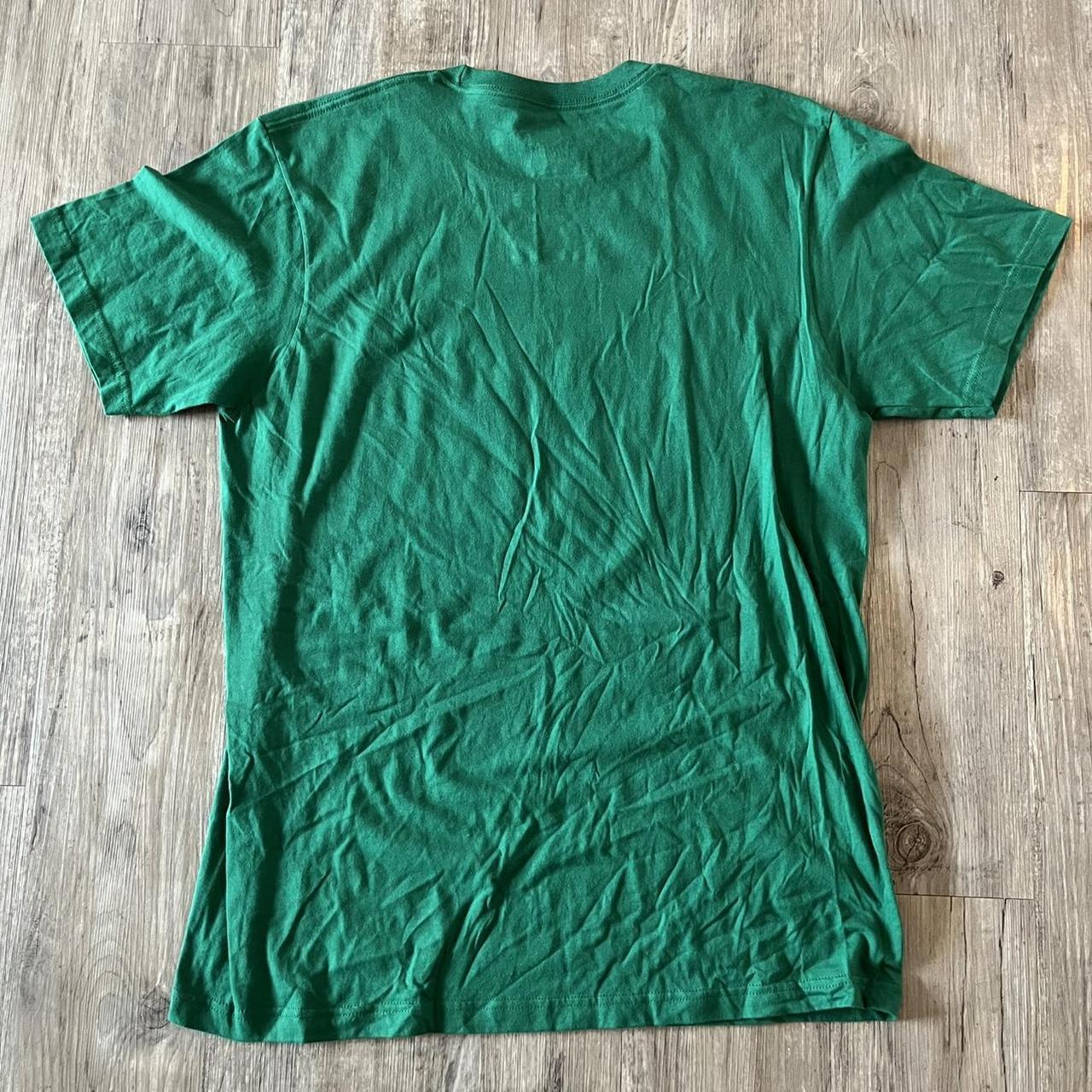 Boston Redsox Green T Shirt Used but in good - Depop