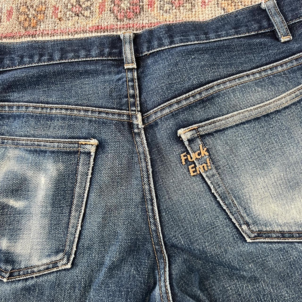 Fuck EmAll Denim PulloverM【Supreme１５F/W】 Supreme Fuck 'Em All Denim Hooded Pullover (FW15)