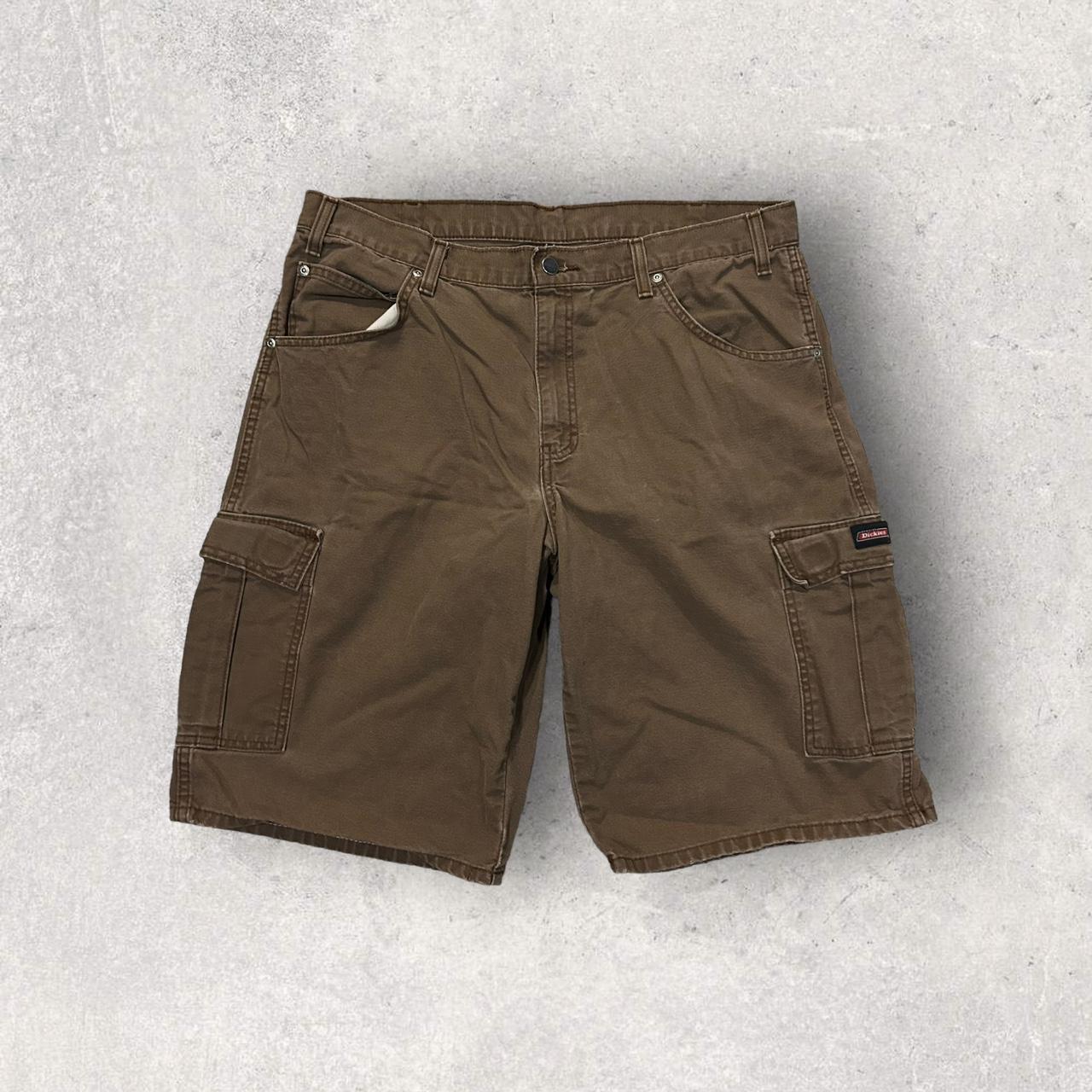 Dickies Men's Brown Shorts Depop