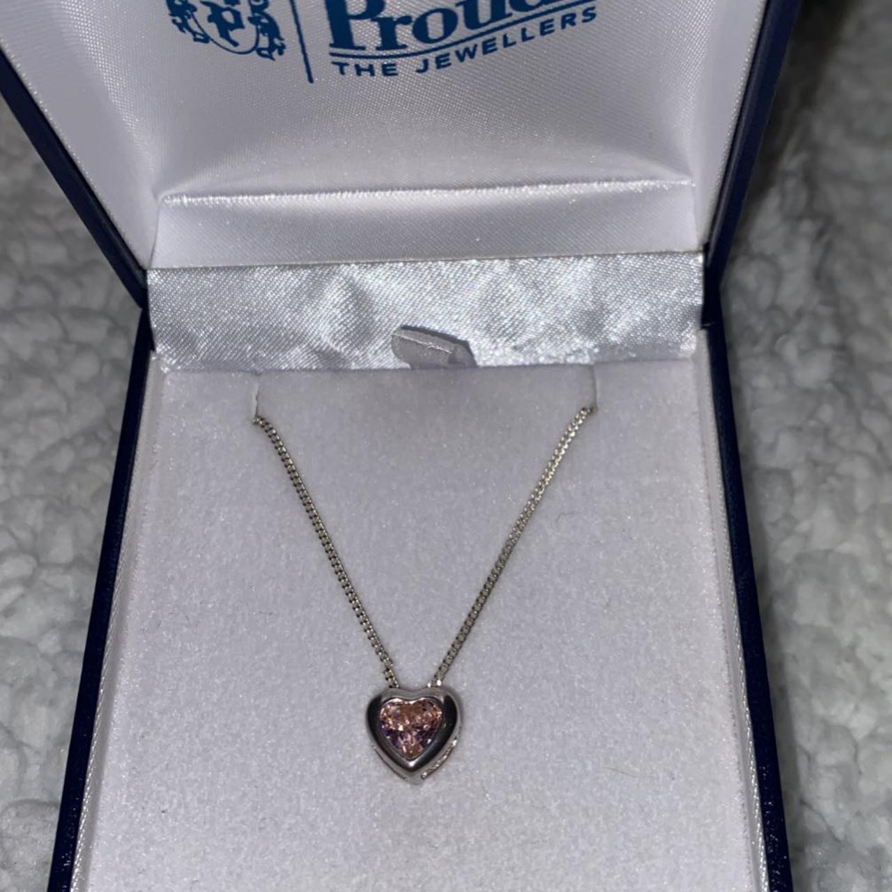 Prouds on sale heart pendant