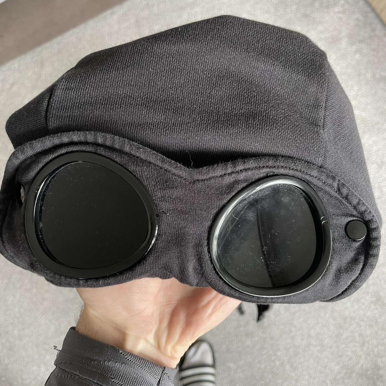 cp company jumper with goggles