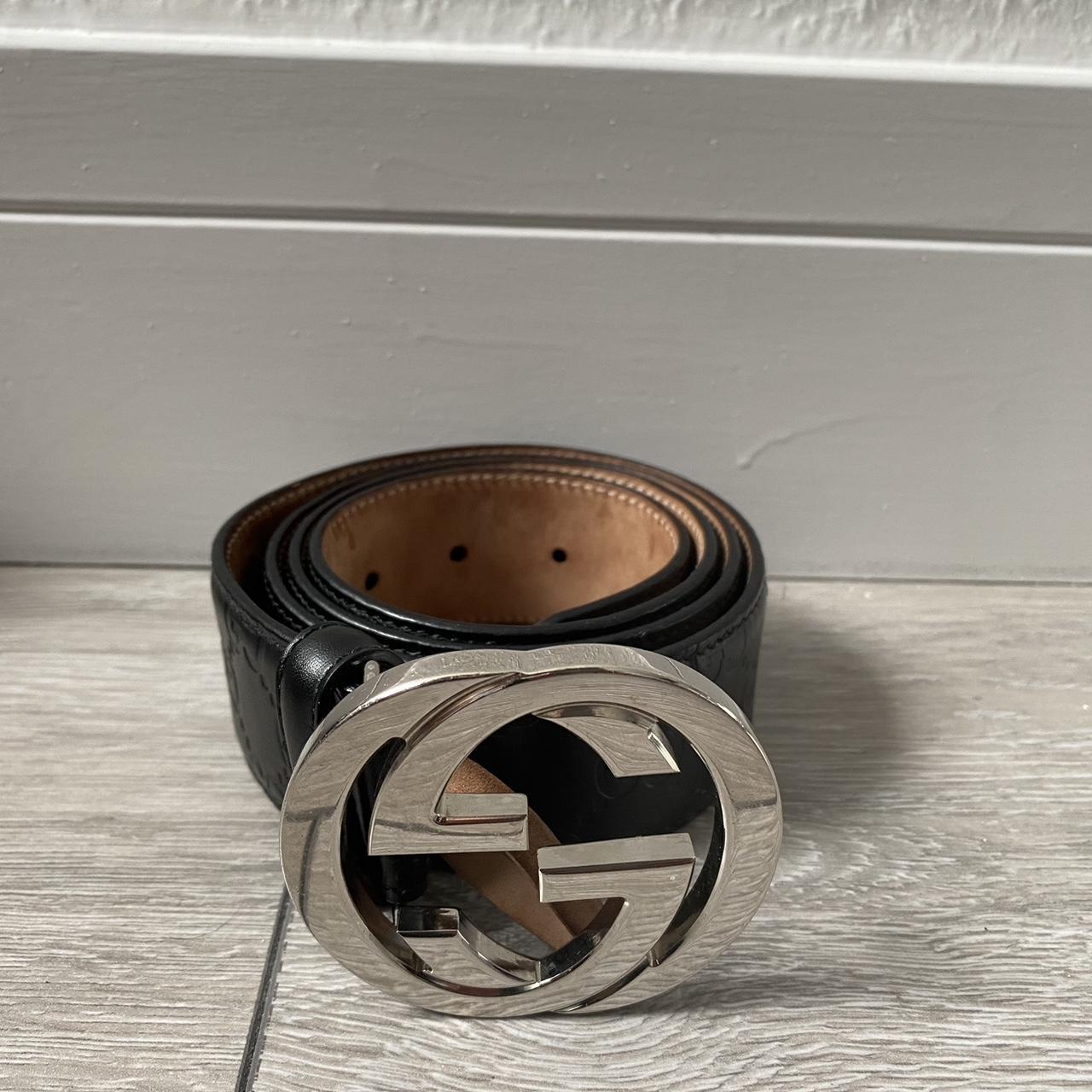 genuine leather gucci belt women