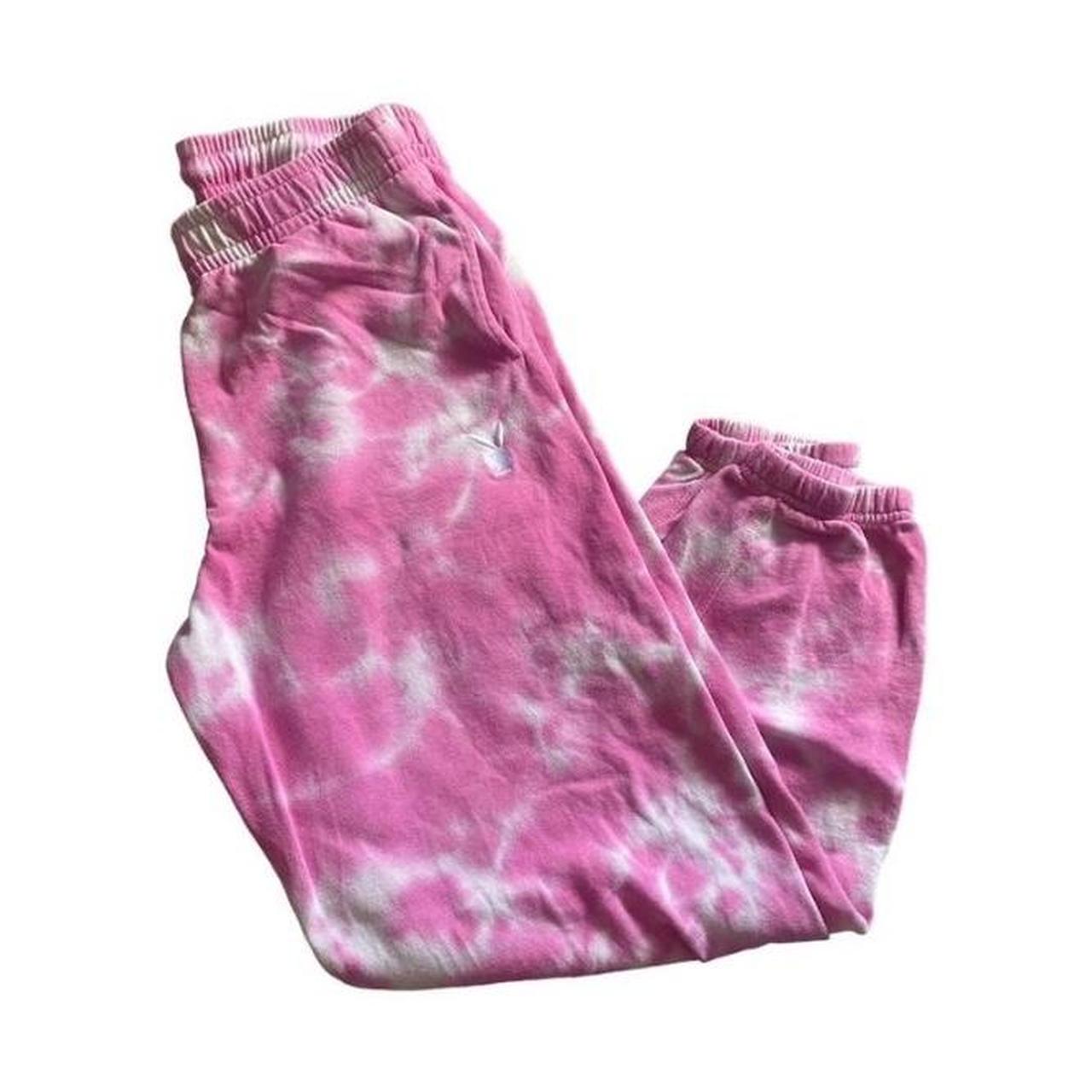 Playboy Pink Tie Dye Sweatpants Womens Size. Depop