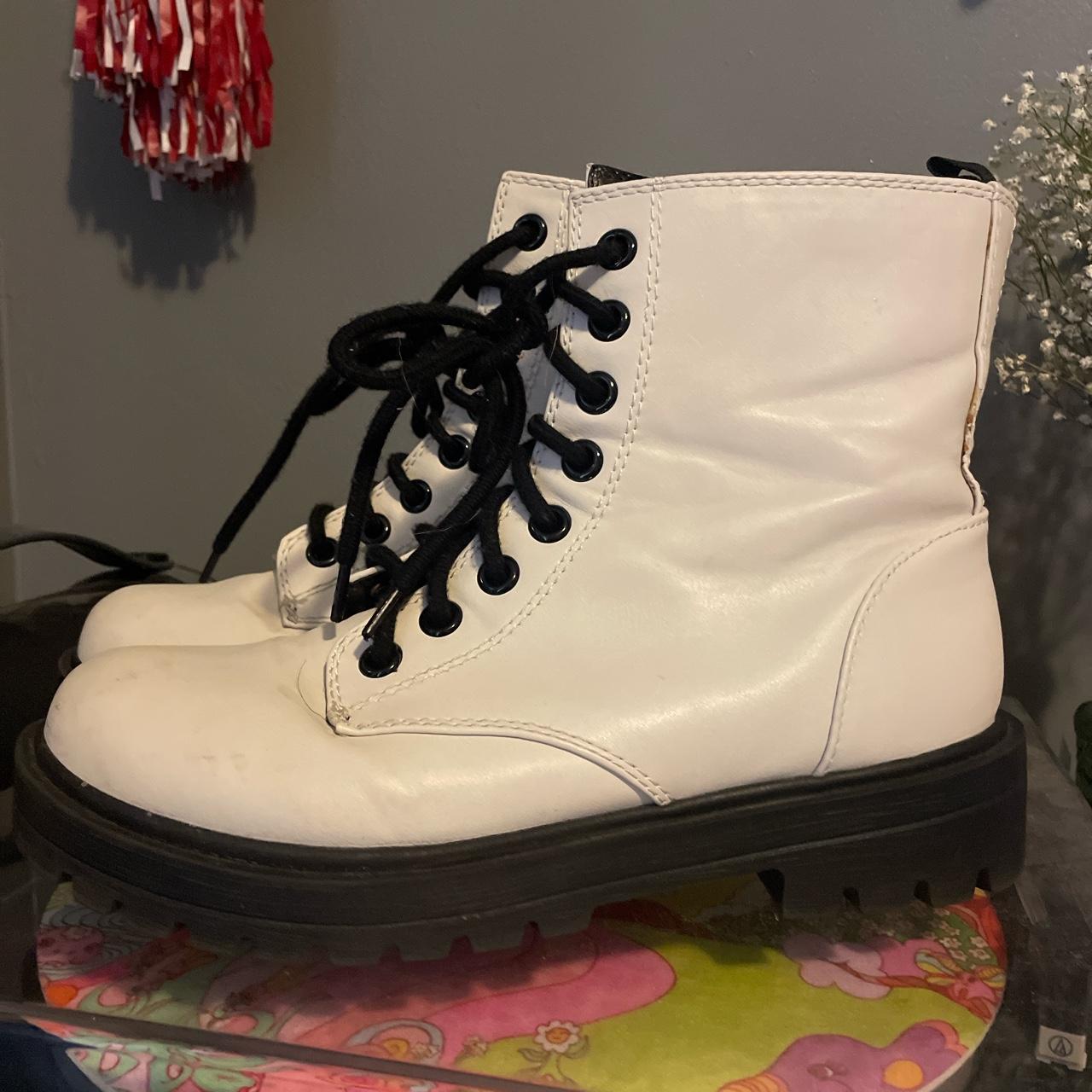 Unr8ed on sale combat boots