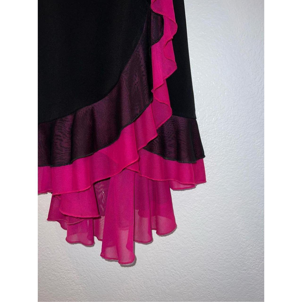 Ruby Rox Women's Black and Pink Dress (3)