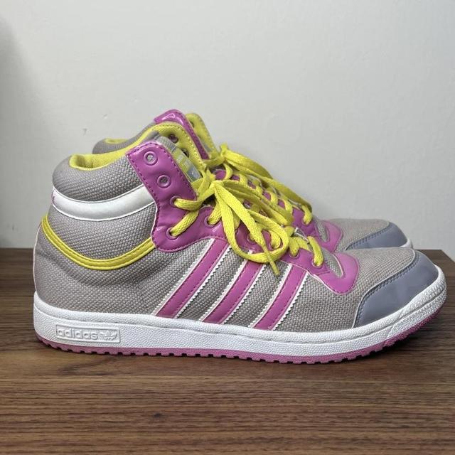 あち☺︎ Adidas Ecstasy Hi High Tops 11/08 2008 768673 size | Depop