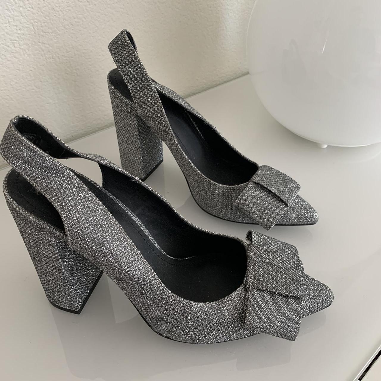 H&m silver hot sale heels