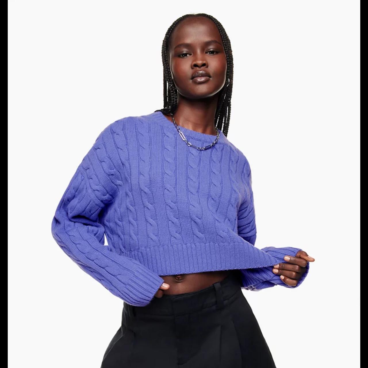 Periwinkle sweater women's best sale