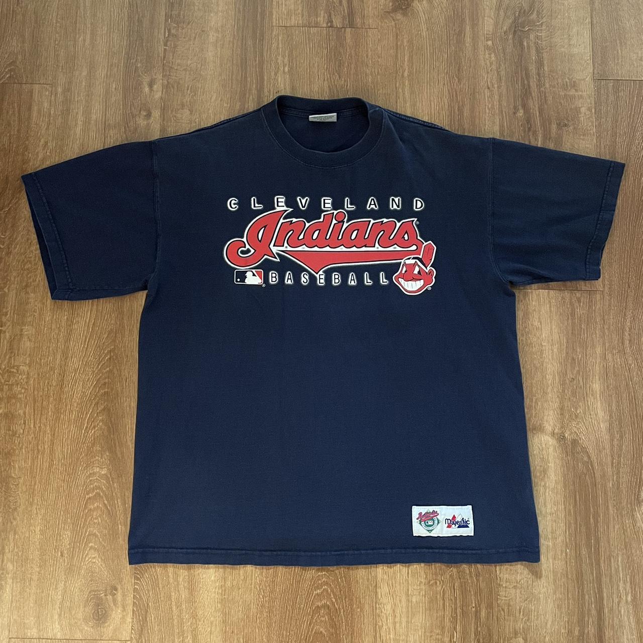  Majestic Athletic Cleveland Indians Crewneck