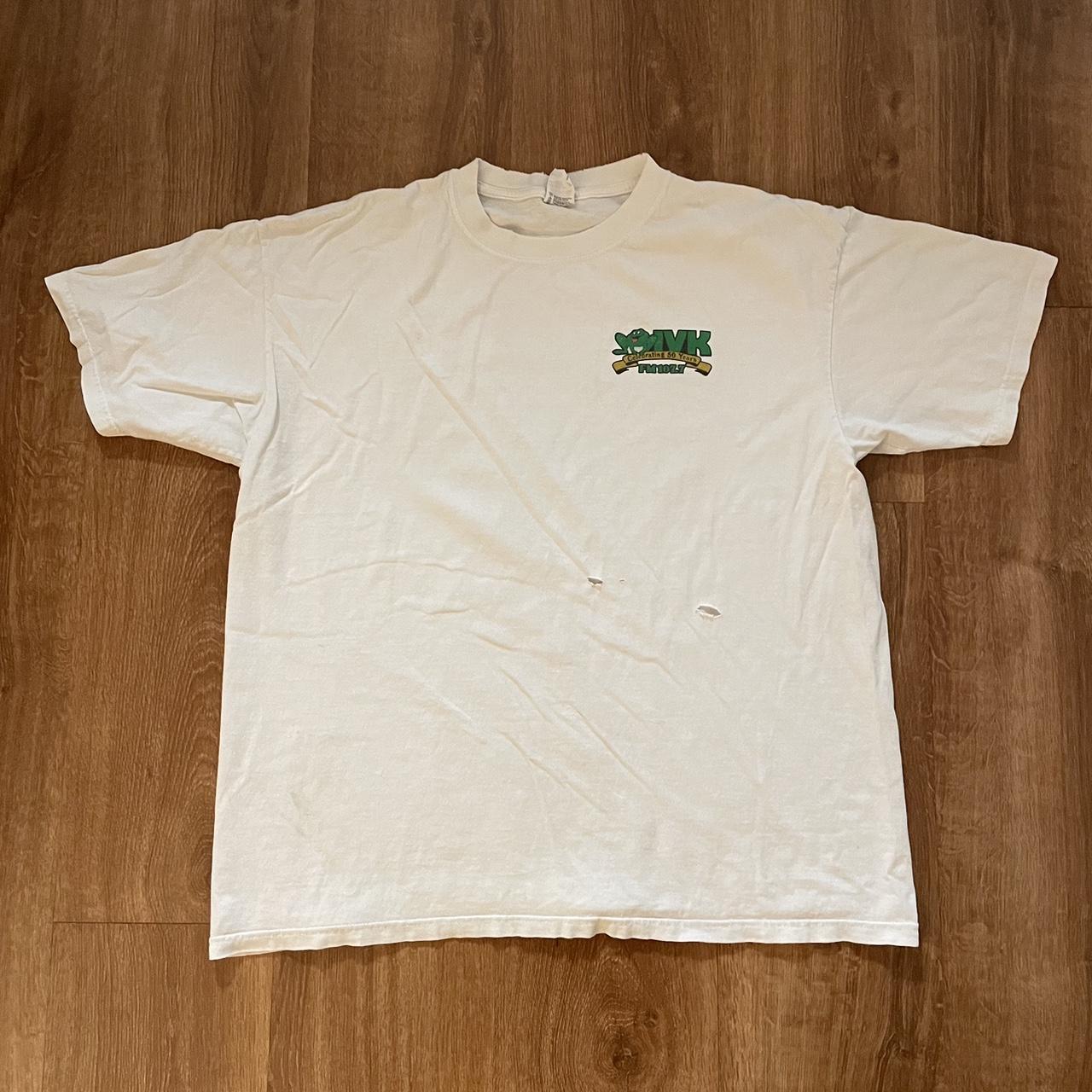 Men's White T-shirt | Depop