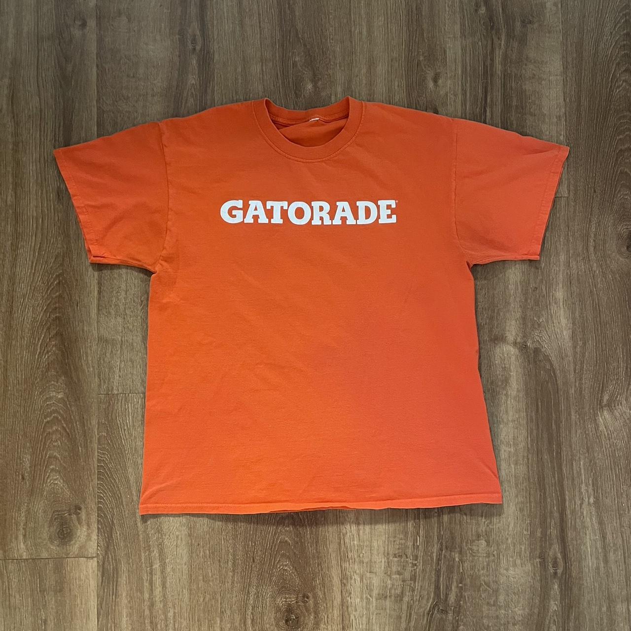 Orange store gatorade shirt