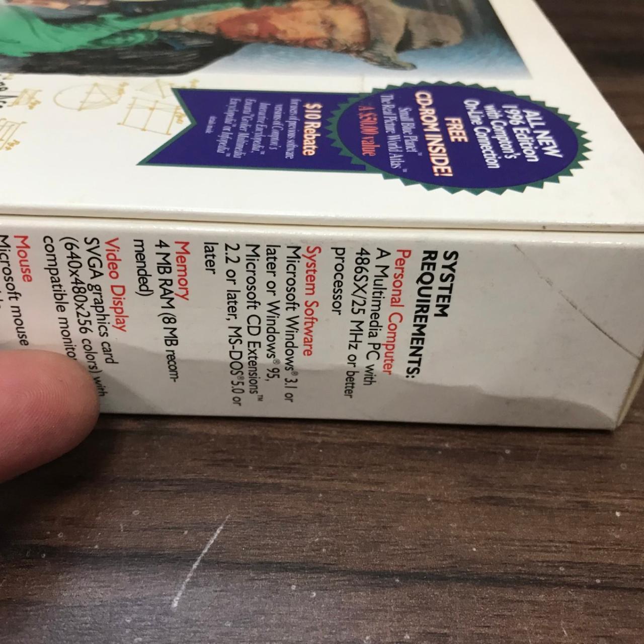 Compton's Interactive Encyclopedia 1996 Edition PC | Depop