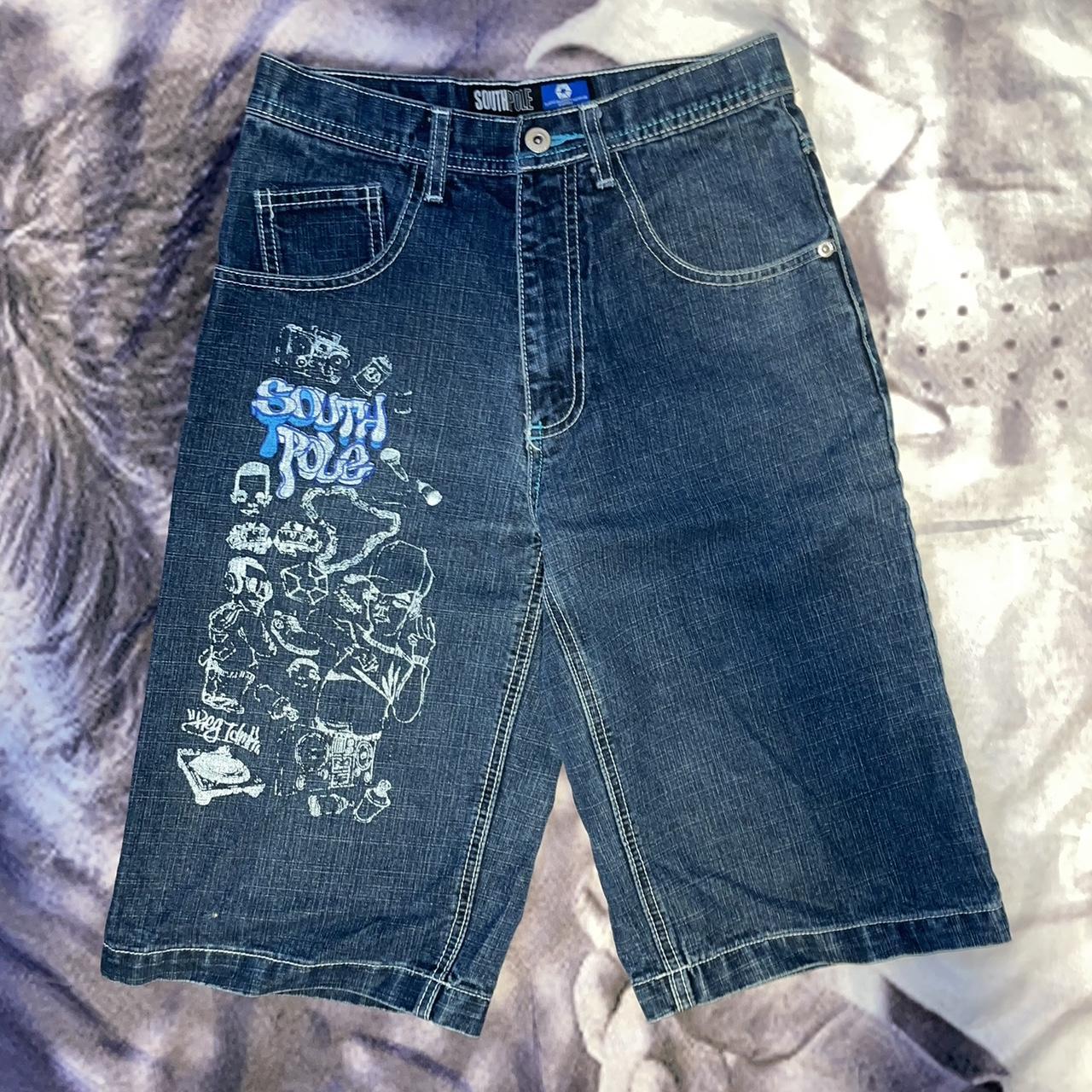 South Pole Jean Shorts Size: 16 Condition: 9/10... - Depop