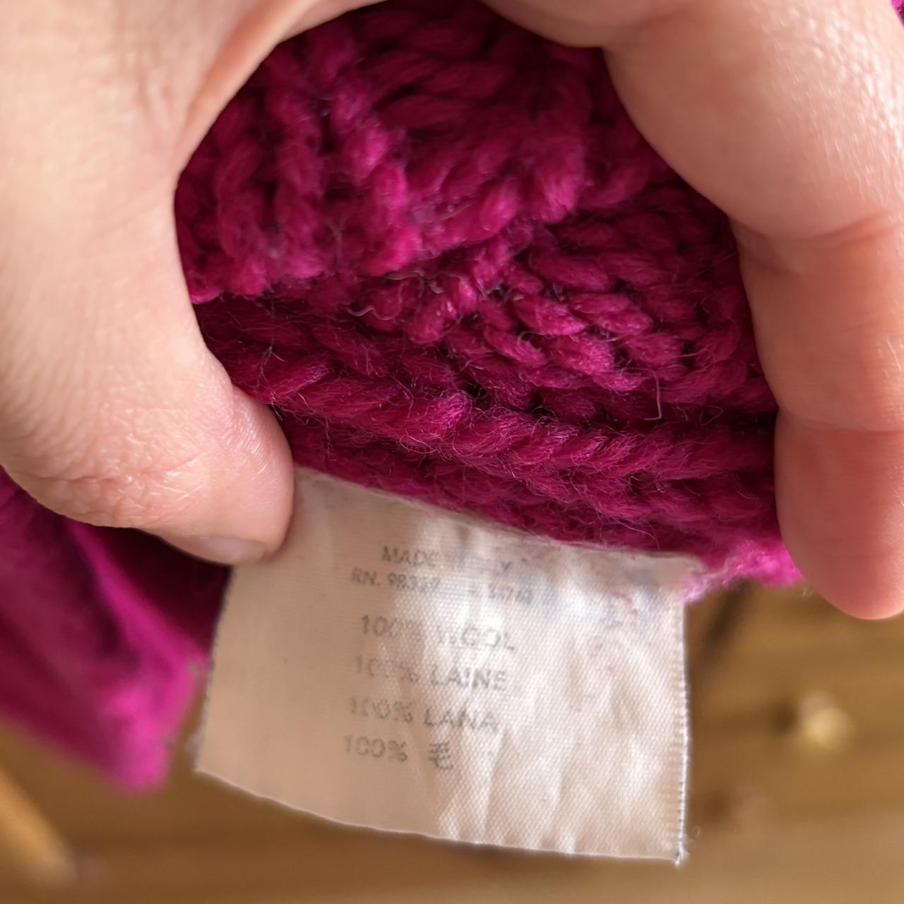 Miu Miu Women's Sweater - Pink - 4 – Magenta Miu … - image 3