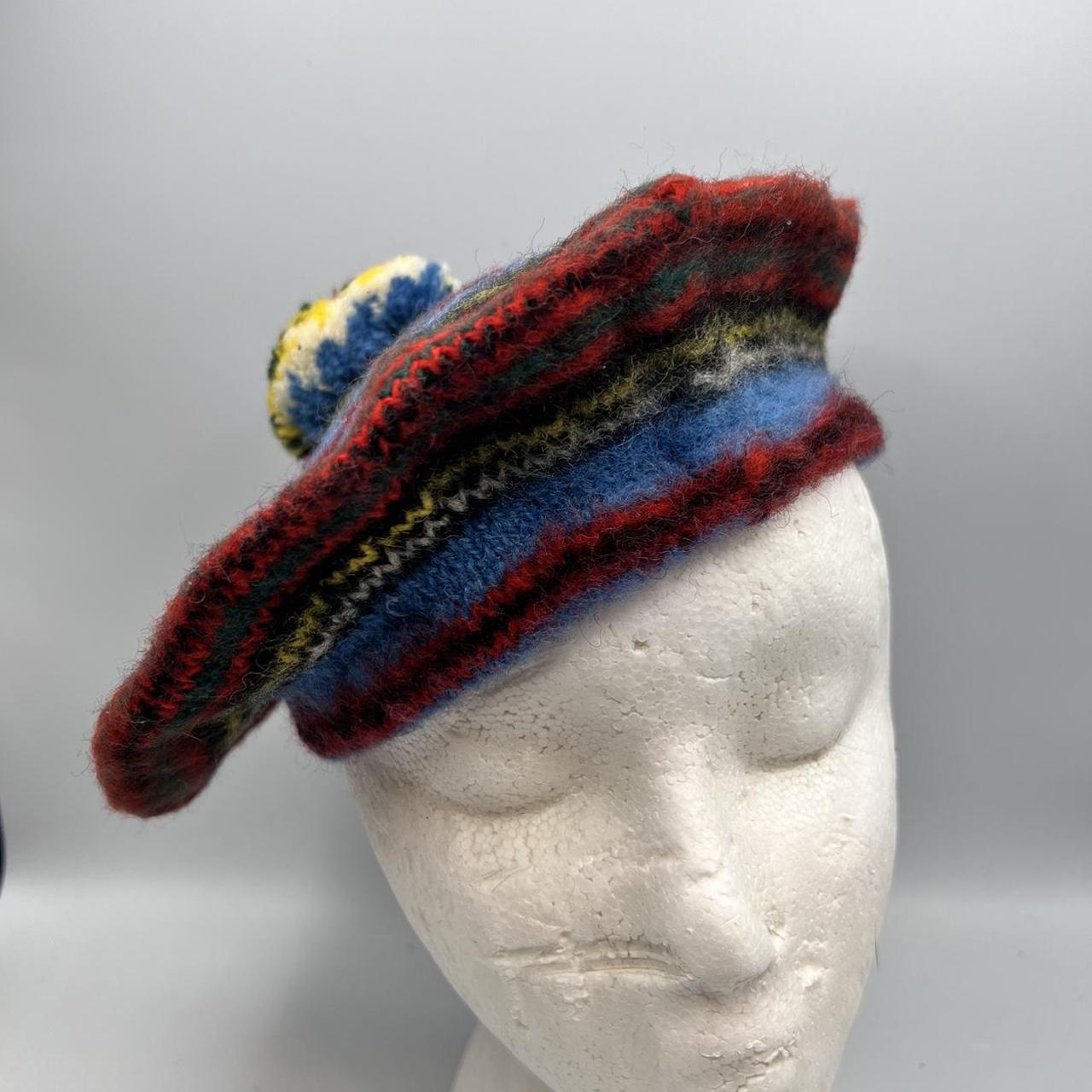 Vintage beret hat. Made from 100% wool by anderson....