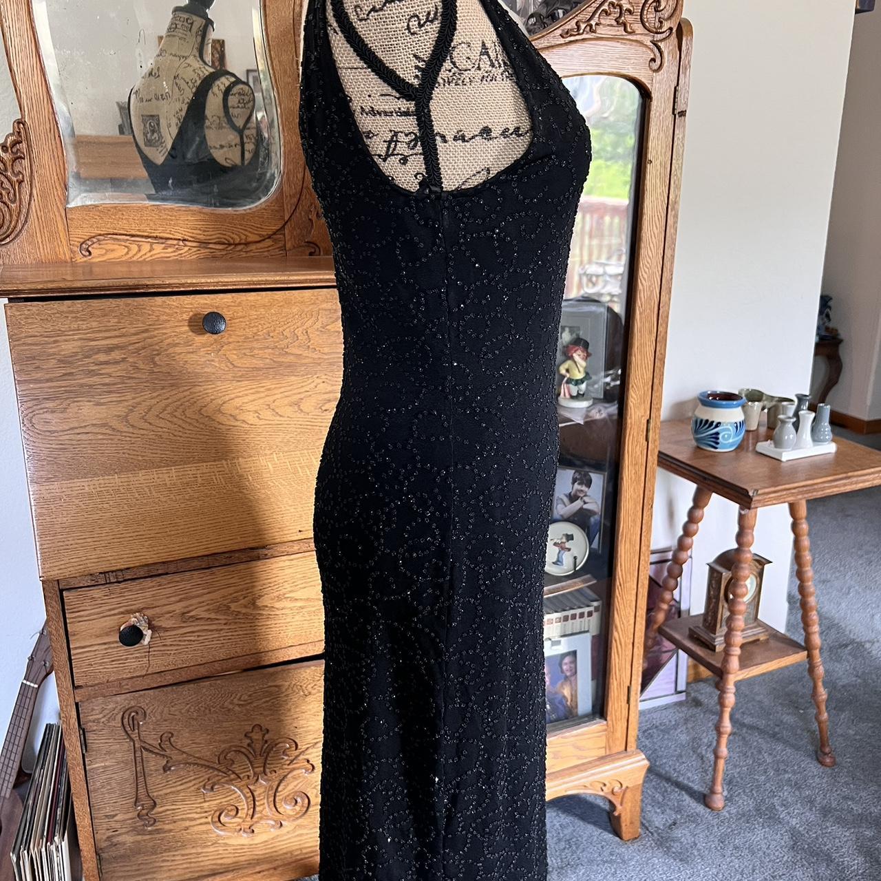 Vintage and fabulous Black CACHE DRESS IN Medium... - Depop