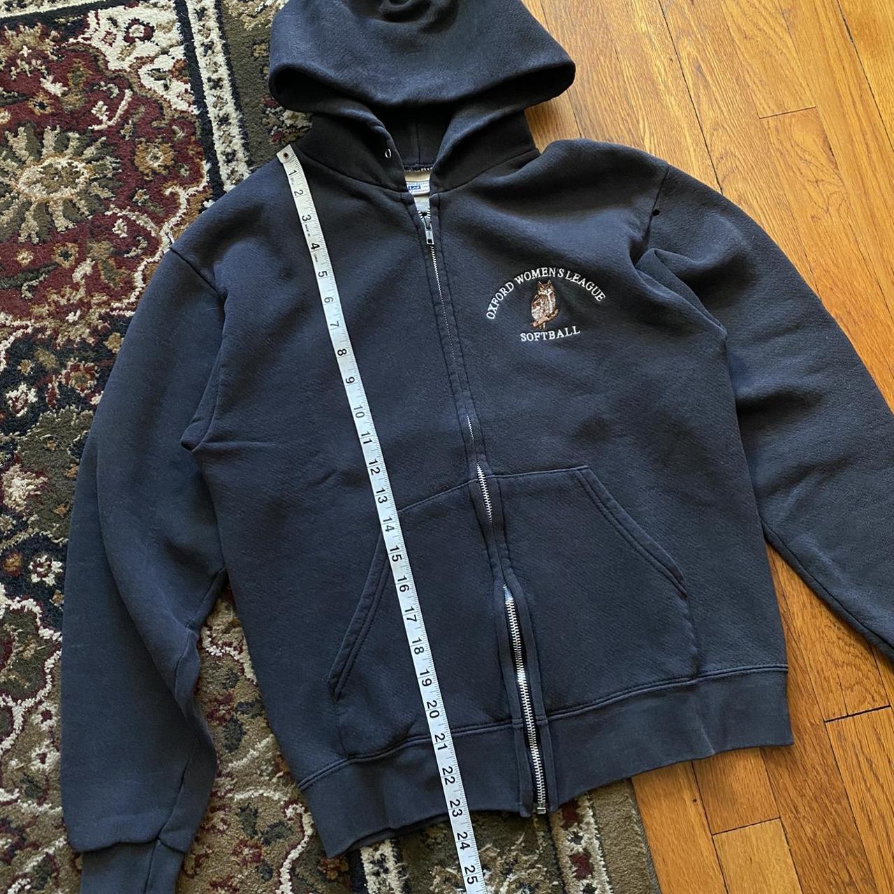 トップス 80~90's Lee zip hoodie SUPER BIG SIZE Vintage 80s 90s Lee heavyweight faded black zip up | Depop