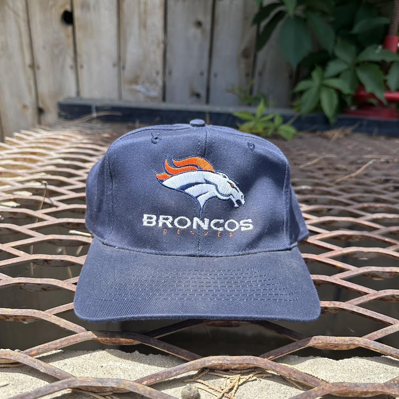 Vintage Denver Broncos Logo 7 Snapback - OSFA Hat - Depop