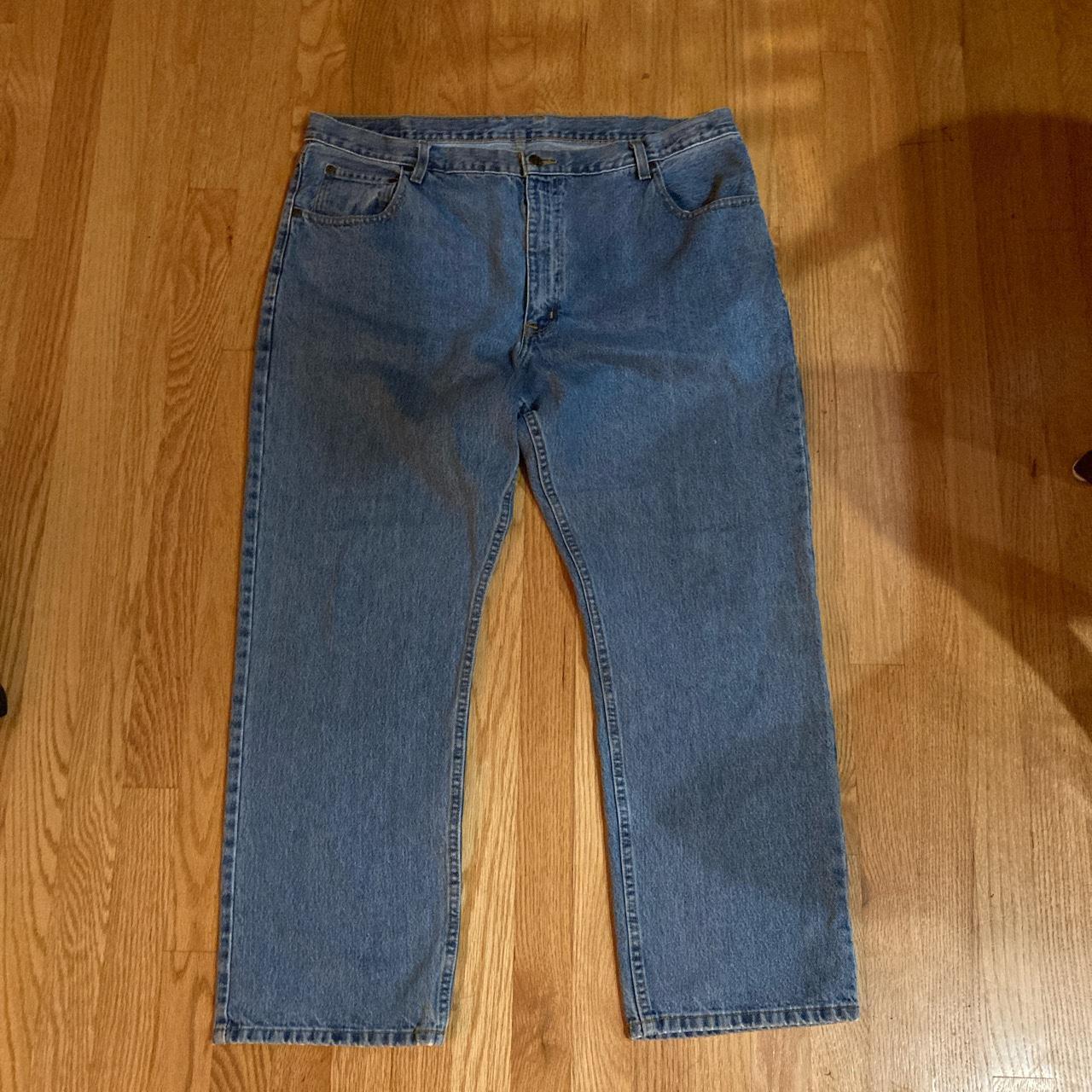 Vintage baggy Arizona jeans Great fit 42x30 (fit... - Depop