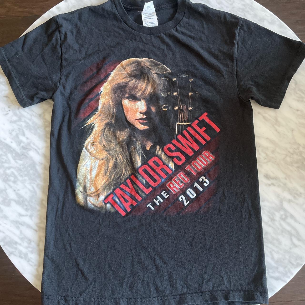 Taylor Swift 2013 Red Tour Tee| No rips or stains|... - Depop