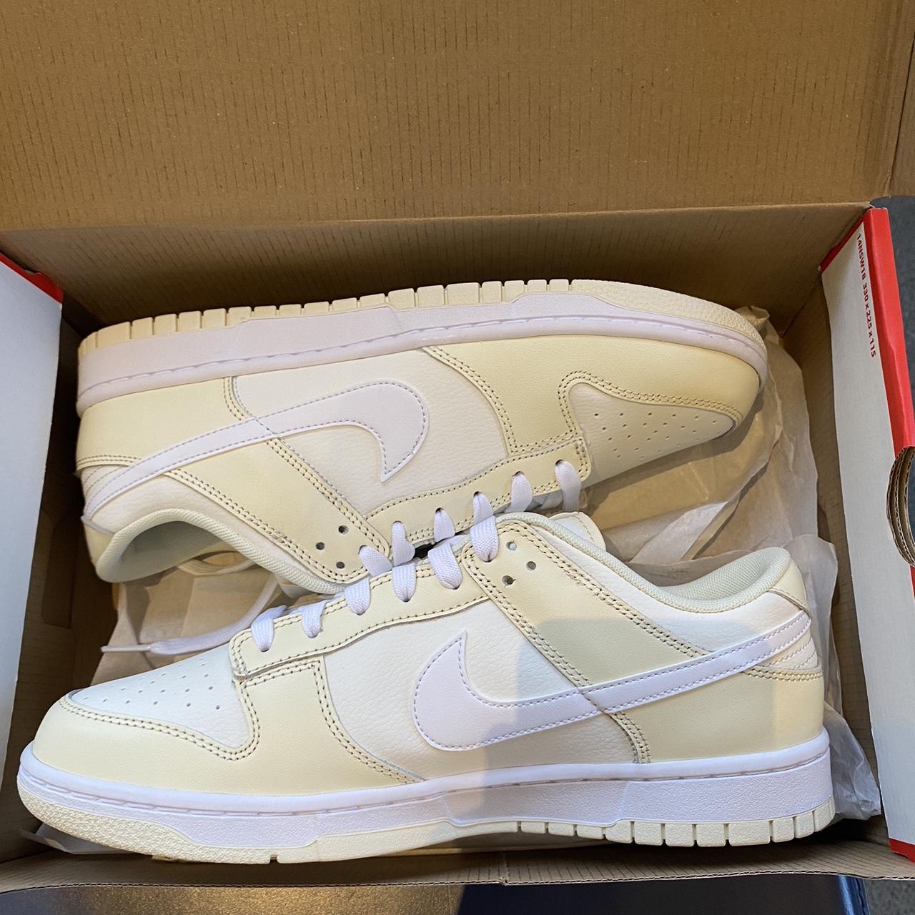 womens nike cream trainers