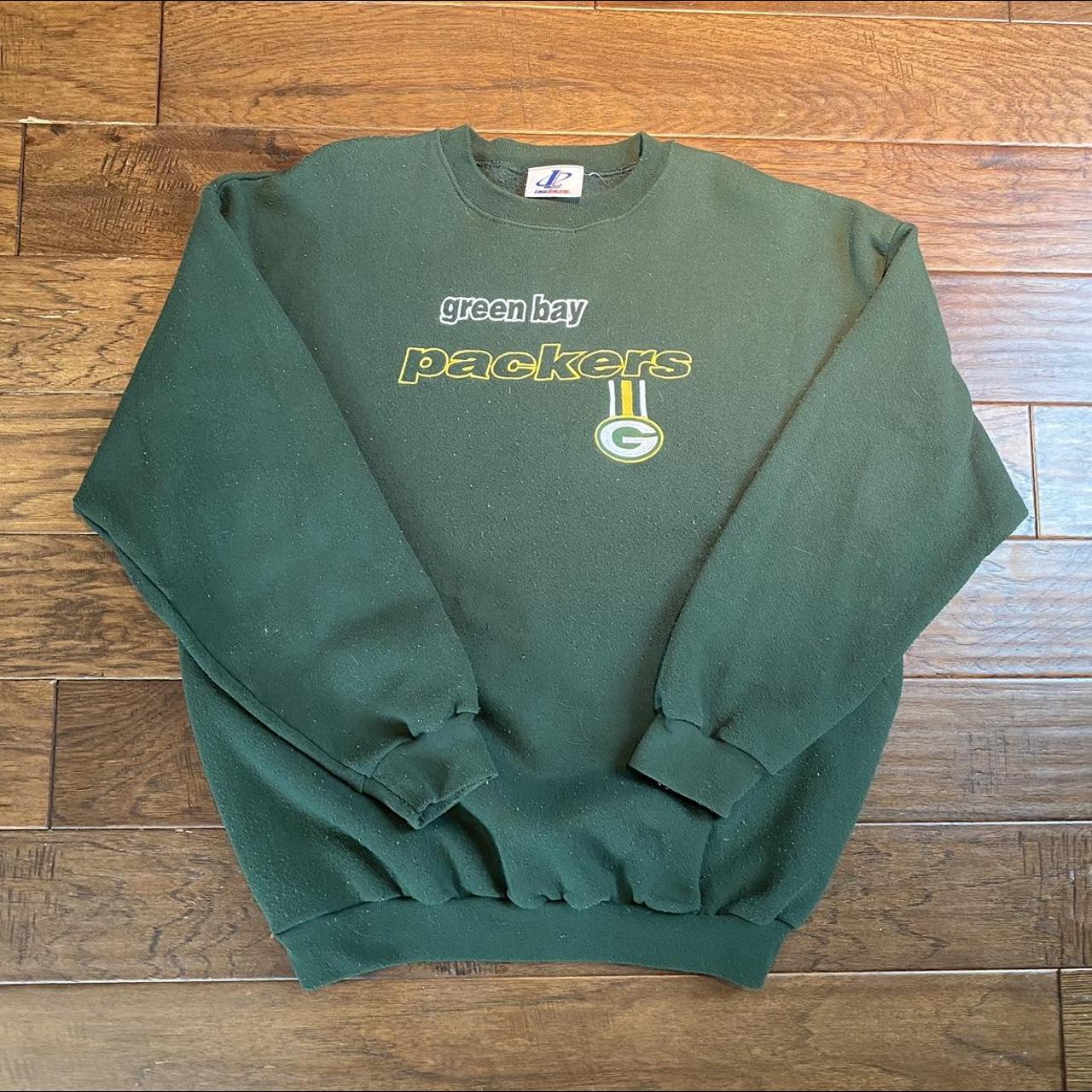 Vintage Logo Athletic GreenBay Packers crewneck - Depop